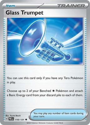 GA Glass Trumpet - SV: Prismatic Evolutions SV: Prismatic Evolutions