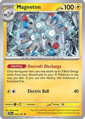Magneton - 059/191 - Uncommon Scarlet &amp; Violet: Surging Sparks Singles(Español)