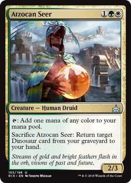 Atzocan Seer 153/196 - Rivals of Ixalan Singles