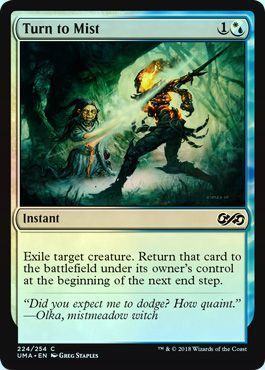 Turn to Mist 224/254 - Foil Ultimate Masters Foil Singles