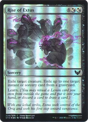 Rise of Extus 226/275 - Foil Strixhaven: School of Mages Foil Singles