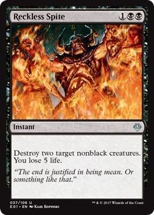 Reckless Spite 037/106 Archenemy: Nicol Bolas Singles