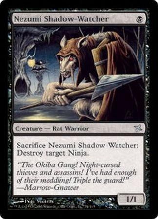 Nezumi Shadow-Watcher 74/165 - Betrayers of Kamigawa Singles