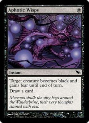 Aphotic Wisps Shadowmoor Singles