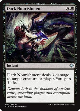 Dark Nourishment 097/279 - Ixalan Singles (Español)