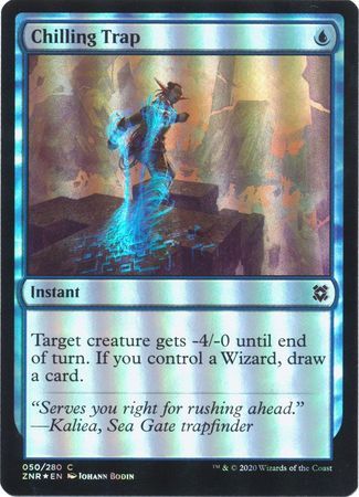 Chilling Trap 050/280 - Foil Zendikar Rising Foil Singles