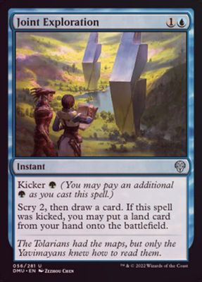 Joint Exploration 056/281 - Foil Dominaria United Foil Singles