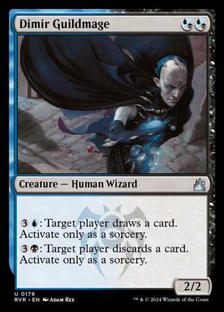 Dimir Guildmage 0178 - Ravnica Remastered Singles