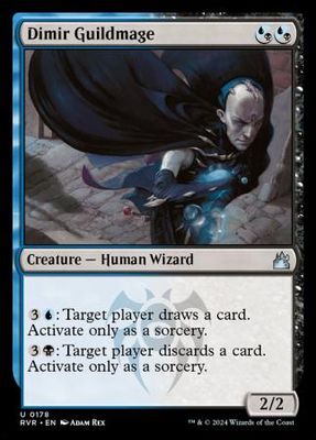 Dimir Guildmage 0178 - Ravnica Remastered Singles