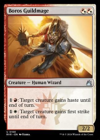 Boros Guildmage 0168 Ravnica Remastered Singles