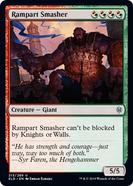 Rampart Smasher 213/269 Throne of Eldraine Singles