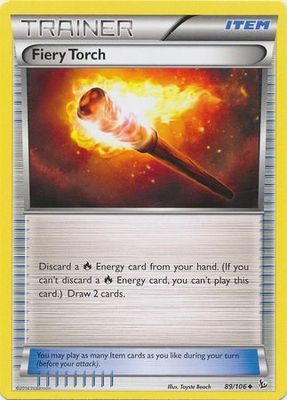 Fiery Torch - 89/106 - Uncommon XY: Flashfire Singles