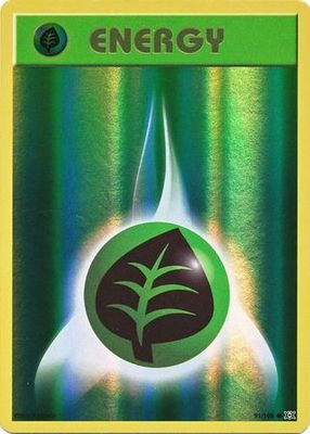 Grass Energy - 91/108 - Common Reverse Holo XY: Evolutions Reverse Holo Singles