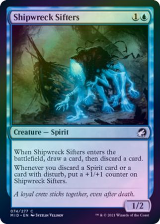 Shipwreck Sifters 074/277 - Foil Innistrad: Midnight Hunt Foil Singles