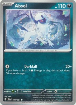 Absol - 030/064 - Common Shrouded Fable Singles