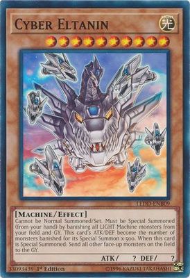 Cyber Eltanin - LEDD-ENB09 - Common 1st Edition Legendary Dragon Decks Singles