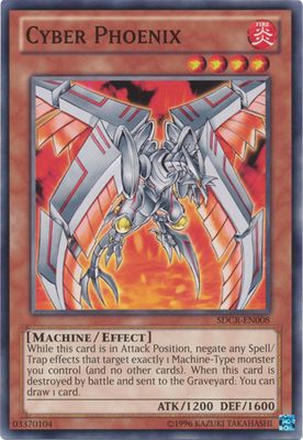 Cyber Phoenix - SDCR-EN008 - Common Unlimited Structure Deck: Cyber Dragon Revolution Unlimited
