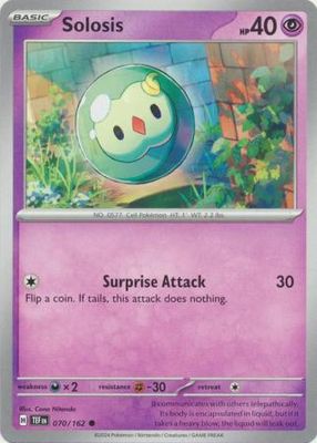 Solosis - 070/162 - Common Scarlet &amp; Violet: Temporal Forces Singles