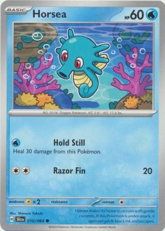 Horsea - 010/064 - Common Shrouded Fable Singles