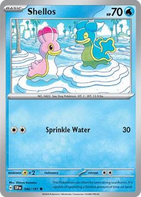 Shellos - 046/191 - Common Scarlet &amp; Violet: Surging Sparks Singles