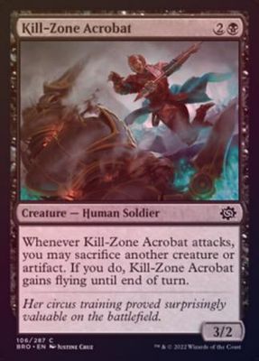 Kill-Zone Acrobat 106/287 - Foil The Brothers&#39; War Foil Singles