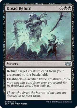 Dread Return 089/332 Double Masters Singles