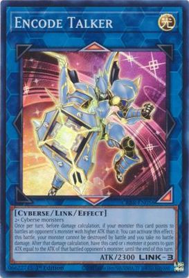 Encode Talker - CRBR-EN058 - Super Rare 1st Edition Crossover Breakers 1st Edition Singles