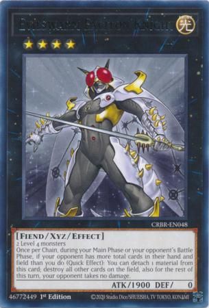 Evilswarm Exciton Knight - CRBR-EN048 - Rare 1st Edition Crossover Breakers 1st Edition Singles