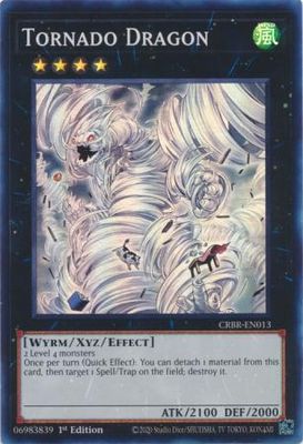 Tornado Dragon - CRBR-EN013 - Super Rare 1st Edition Crossover Breakers 1st Edition Singles