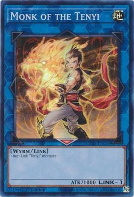 Monk of the Tenyi - CRBR-EN056 - Super Rare 1st Edition Crossover Breakers 1st Edition Singles