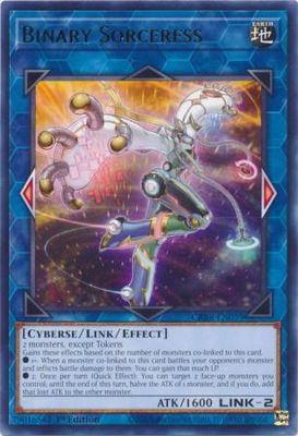 Binary Sorceress - CRBR-EN059 - Rare 1st Edition Crossover Breakers 1st Edition Singles