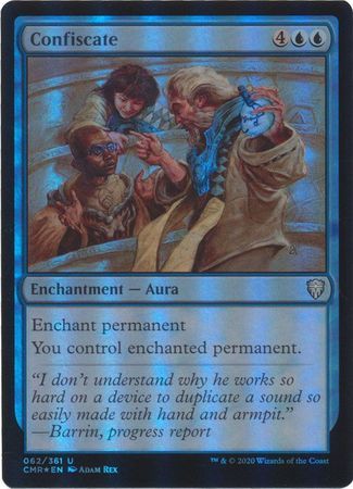Confiscate 062/361 - Foil Commander Legends Foil Singles