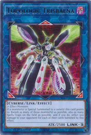 Topologic Trisbaena - CRBR-EN051 - Rare 1st Edition Crossover Breakers 1st Edition Singles