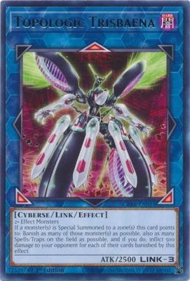 Topologic Trisbaena - CRBR-EN051 - Rare 1st Edition Crossover Breakers 1st Edition Singles