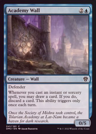 Academy Wall 041/281 - Foil Dominaria United Foil Singles