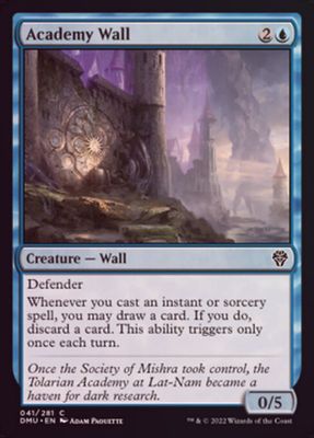 Academy Wall 041/281 - Foil Dominaria United Foil Singles
