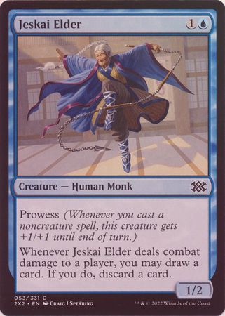 Jeskai Elder 053/331 - Foil Double Masters 2022 Foil Singles