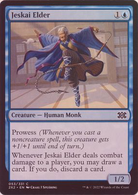 Jeskai Elder 053/331 - Foil Double Masters 2022 Foil Singles