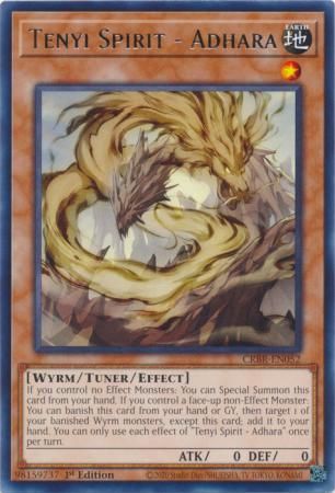 Tenyi Spirit - Adhara - CRBR-EN052 - Rare 1st Edition Crossover Breakers 1st Edition Singles