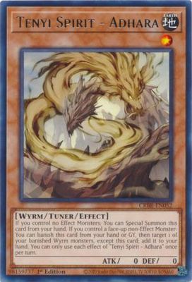 Tenyi Spirit - Adhara - CRBR-EN052 - Rare 1st Edition Crossover Breakers 1st Edition Singles