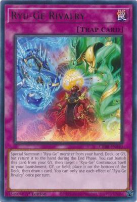 Ryu-Ge Rivalry - CRBR-EN040 - Rare 1st Edition Crossover Breakers 1st Edition Singles