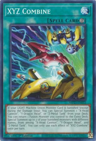 XYZ Combine - MP23-EN033 - Common 1st Edition Mega Tin 2023 Dueling Heroes Singles