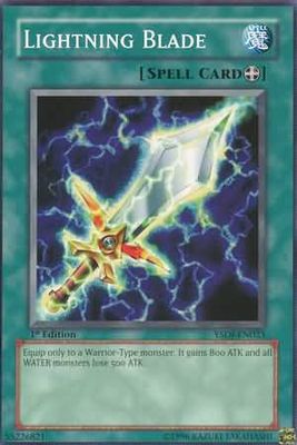 Lightning Blade - YSDJ-EN023 - Common 1st Edition Starter Deck: Jaden Yuki [YSDJ] 1st Edition Singles