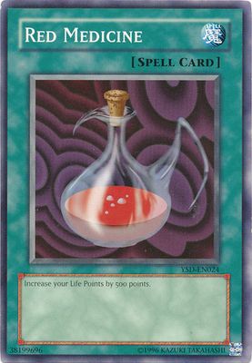 Red Medicine - YSD-EN024 - Common Unlimited Starter Deck: GX (2006) [YSD] Unlimited Singles