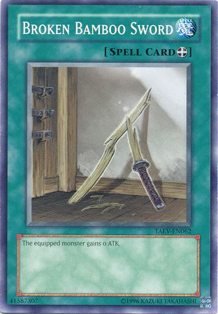 Broken Bamboo Sword - TAEV-EN062 - Common Unlimited Tactical Evolution [TAEV] Unlimited Singles