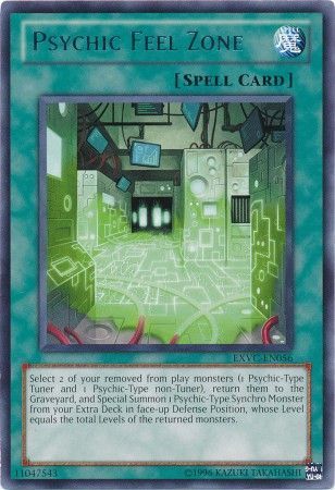 Psychic Feel Zone - EXVC-EN056 - Rare Unlimited Extreme Victory Unlimited Singles