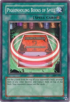 Pigeonholing Books of Spell - MFC-093 - Common Unlimited Magician&#39;s Force [MFC] Unlimited Singles