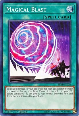 Magical Blast - SR08-EN030 - Common 1st Edition Structure Deck: Order of the Spellcasters Singles