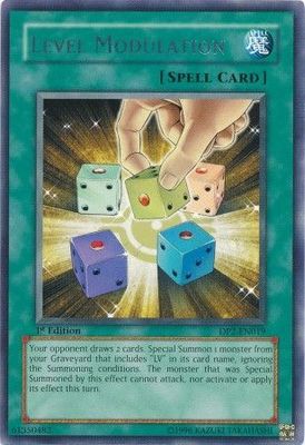 Level Modulation - DP2-EN019 - Rare 1st Edition Duelist Pack: Chazz Princeton 1st Edition Singles
