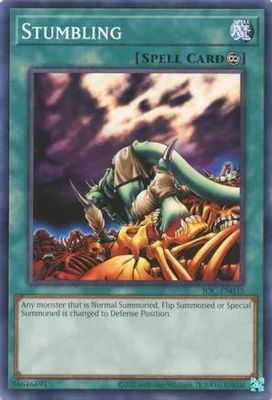 Stumbling - IOC-EN035 - Common Unlimited (25th Reprint) Invasion of Chaos 25th Anniversary Singles